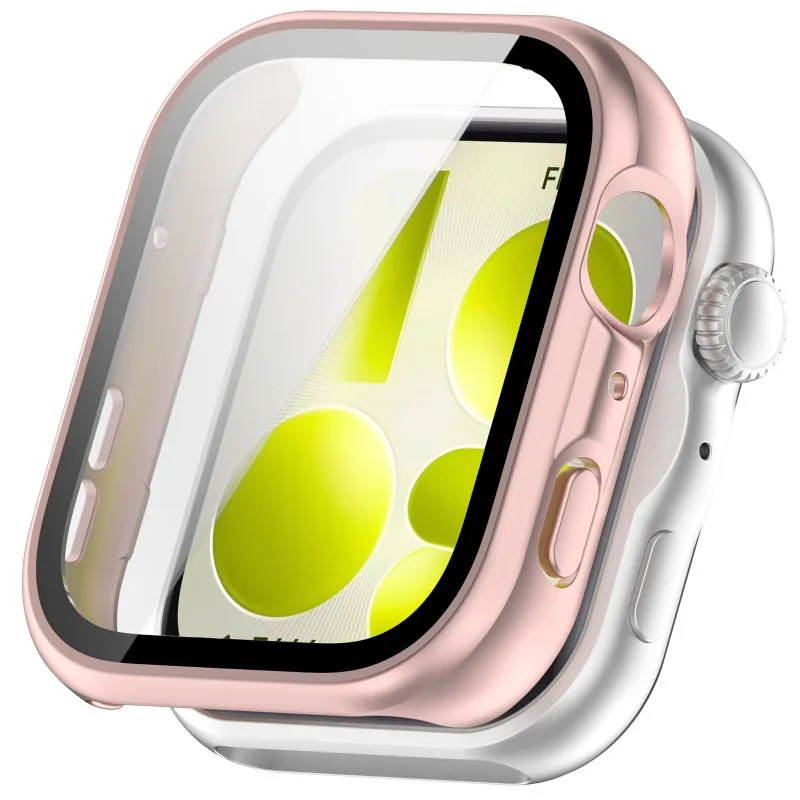 Premium Glass Case and Protective Bumper Frame