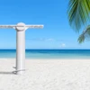 3/5 Spin Beach Umbrella Stand with Hook Inserts Spiral Umbrella Plug Equipment Umbrella Ground Anchor Outdoor Travel Accessories 3
