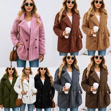 

Thick Faux Fur Jacket Coat Women 2021 Winter Warm Coats
