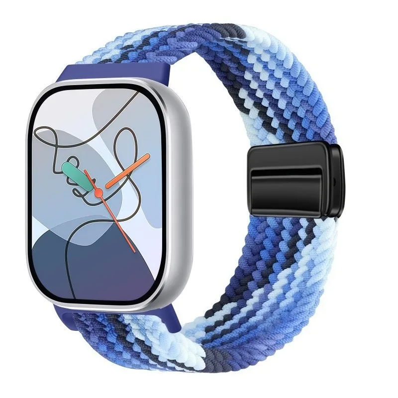 Magnetic Nylon Breathable Braided Sport Watchband Bracelet Accessories