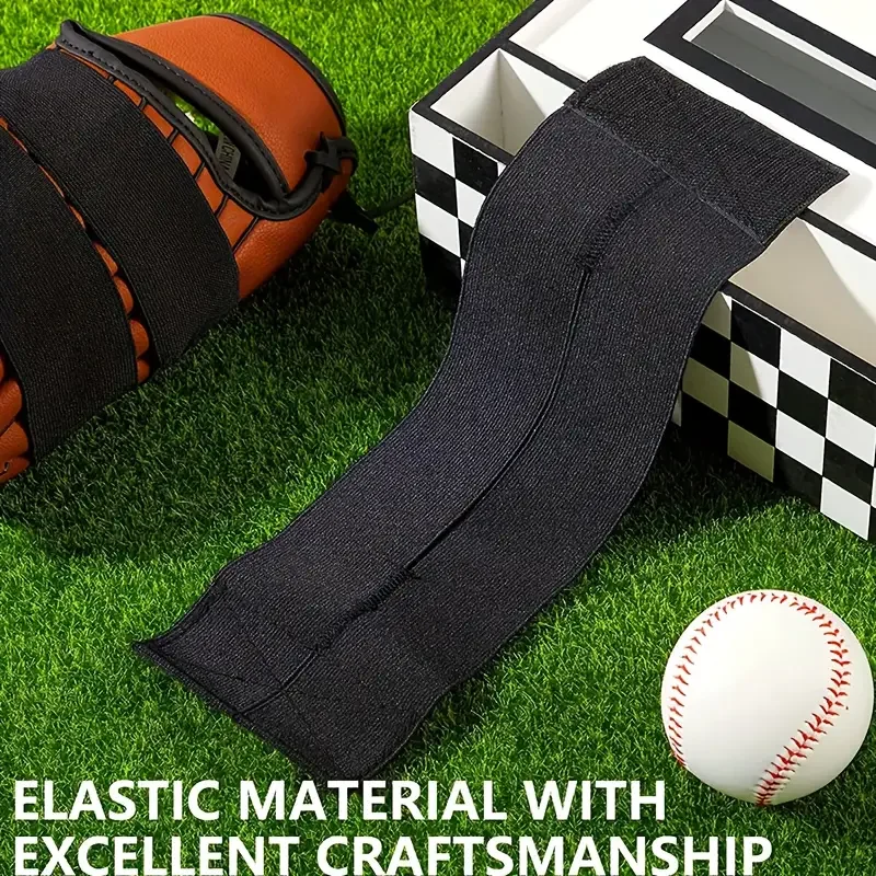 Portable Baseball and Softball Glove Wrap Band and Pocket Saver – Multi-Functional Glove Accessory
