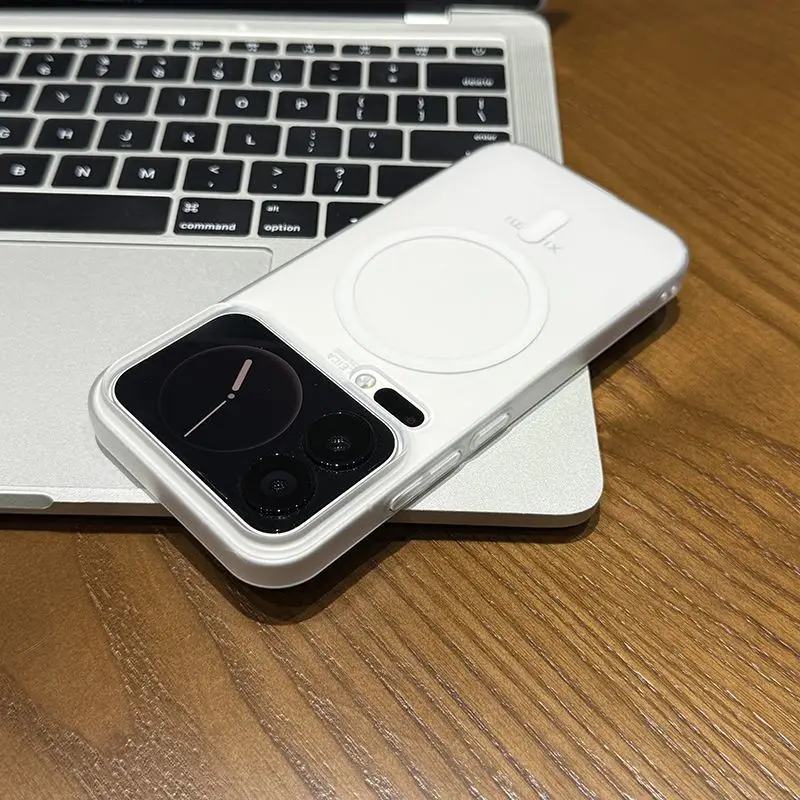 Translucent Matte Ultra Thin Magnetic Wireless Charging Case