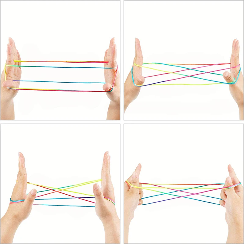 Rainbow Finger String Game 5