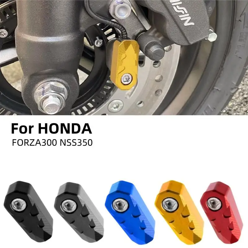 Suitable For HONDA FORZA300 NSS350 Modified ABS Sensor Front Wheel Brake Cover Protector Motorcycle Accessories
