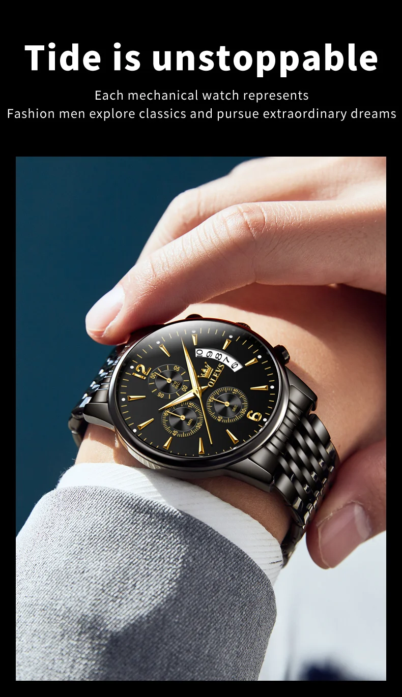 OLESV 2867 Men's Watch description image 5