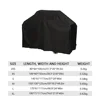 Barbecue Covers Weber Heavy Duty Outdoor Barbecue Cover  Waterproof Anti-Dust Weather Resistant Square Rain Protective 3