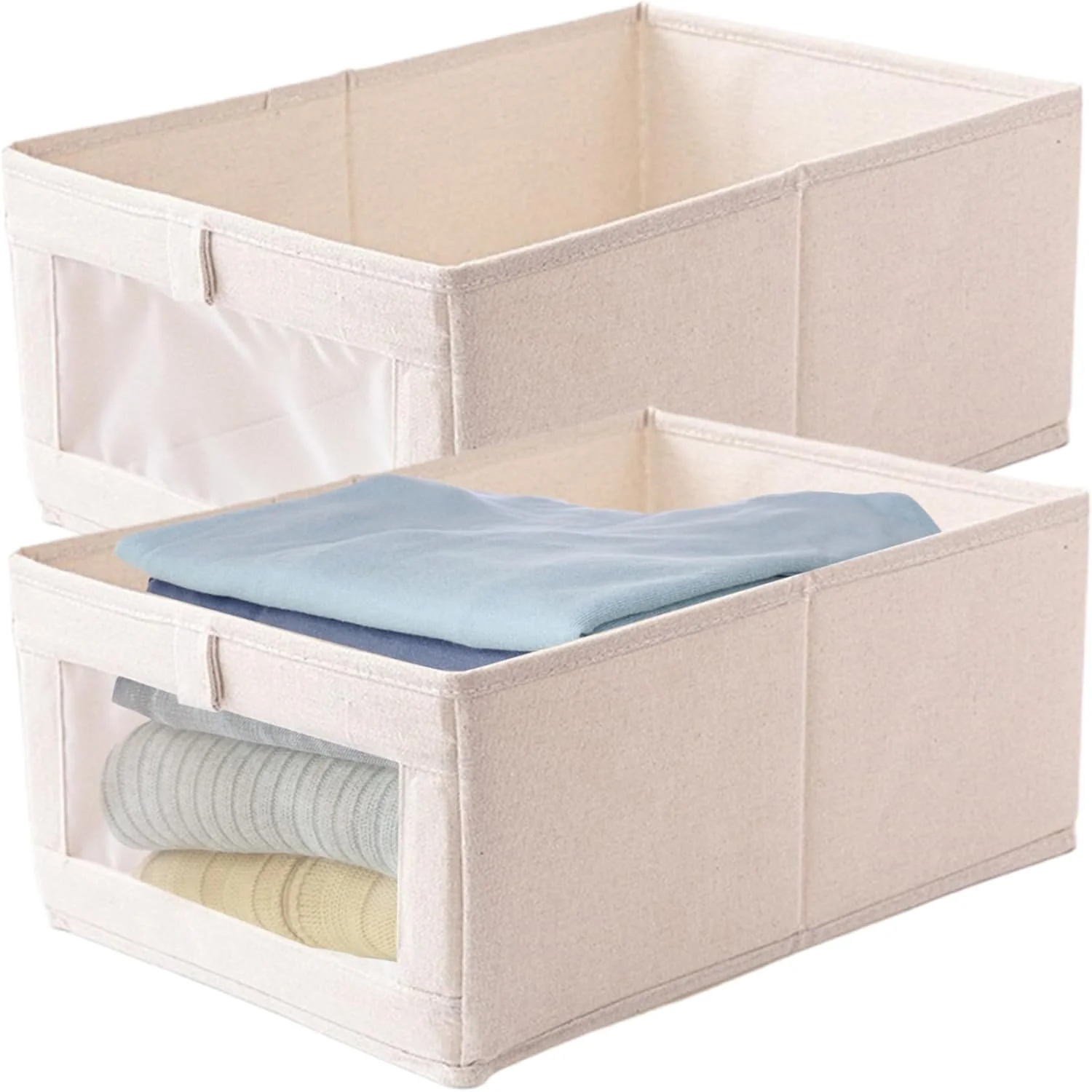 Open containers 2pcs Folding Containe