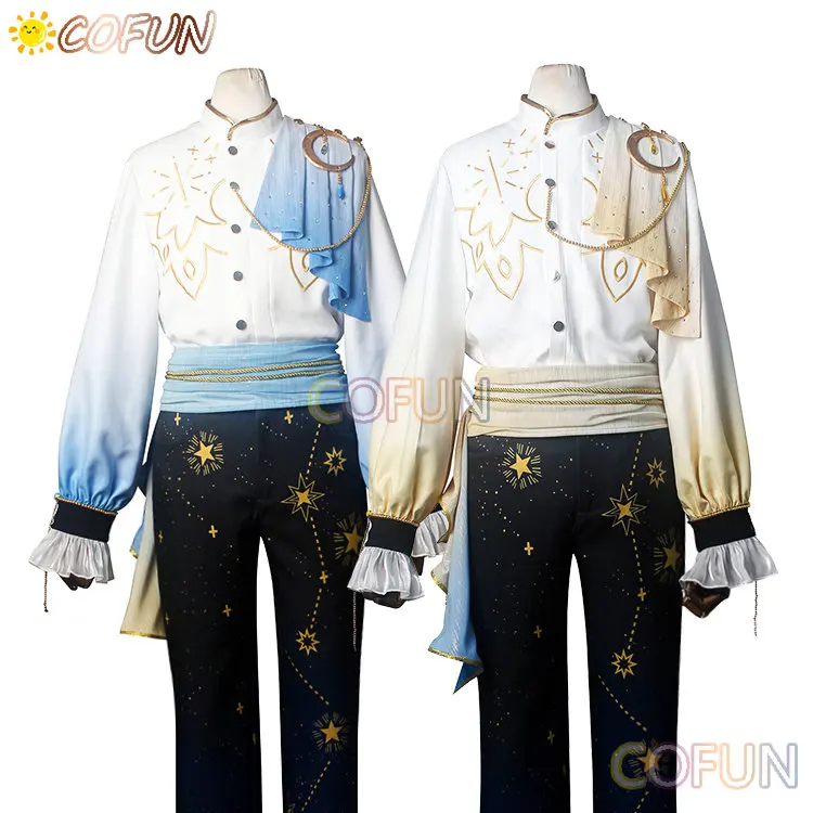

COFUN Game Ensemble Stars Starlight Parade Fine/ Knights Cosplay Costume Suits Halloween Uniforms Anime Outfits Women Men