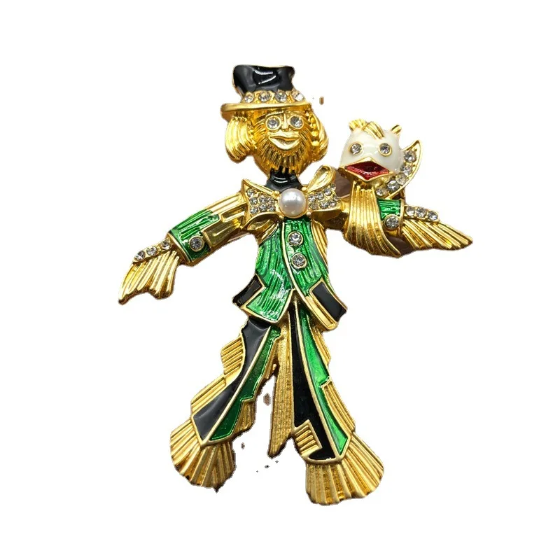 【新品・未使用】ルクセンブルク発！ブローチ Brooch UK punk FU-SEN KAZURA brooch Red – yuki onizuka