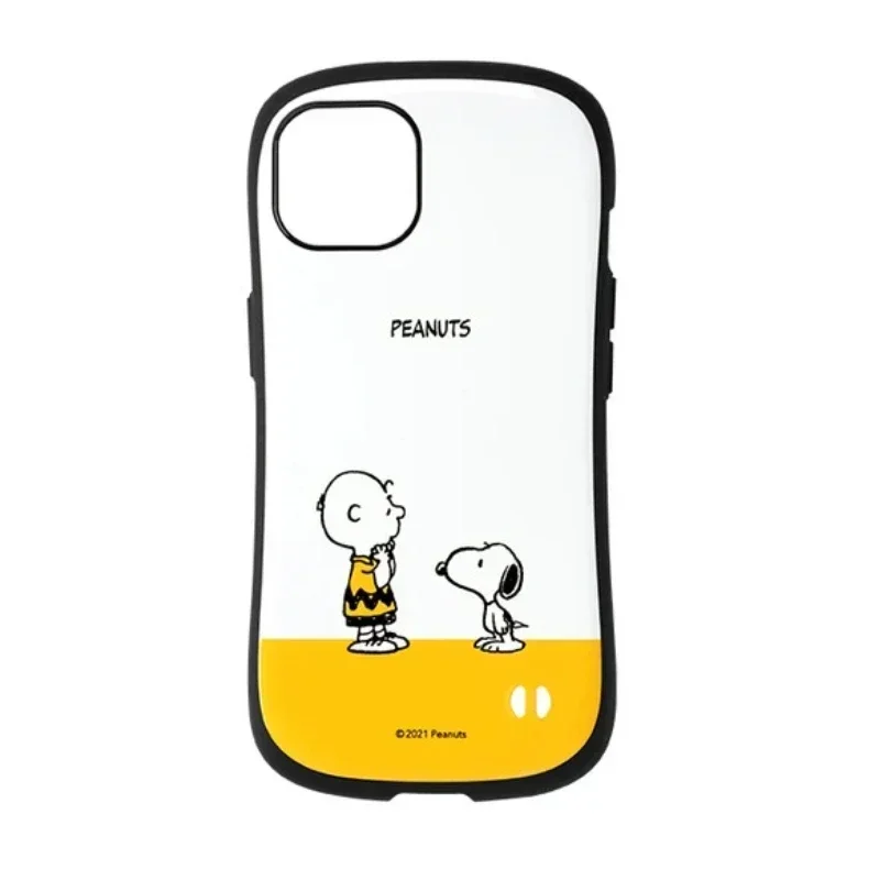 thumbnail image 1 of Funda de teléfono de línea completa Snoopy Charlie Brown para iPhone 14 13 12 11 Pro Max 14 7 8 Plus X XS Max XR Nueva funda linda de cintura delgada, 1 of 5
