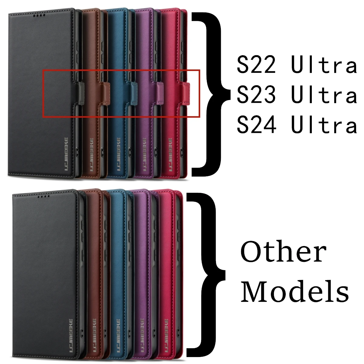 Premium Flip Leather Business Phone Cover