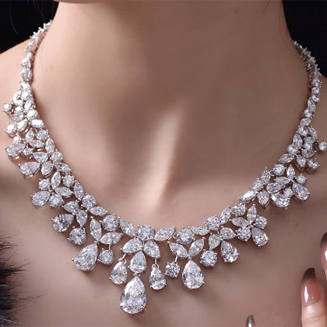 Antique Diamond Necklace - Gallery of Diamonds