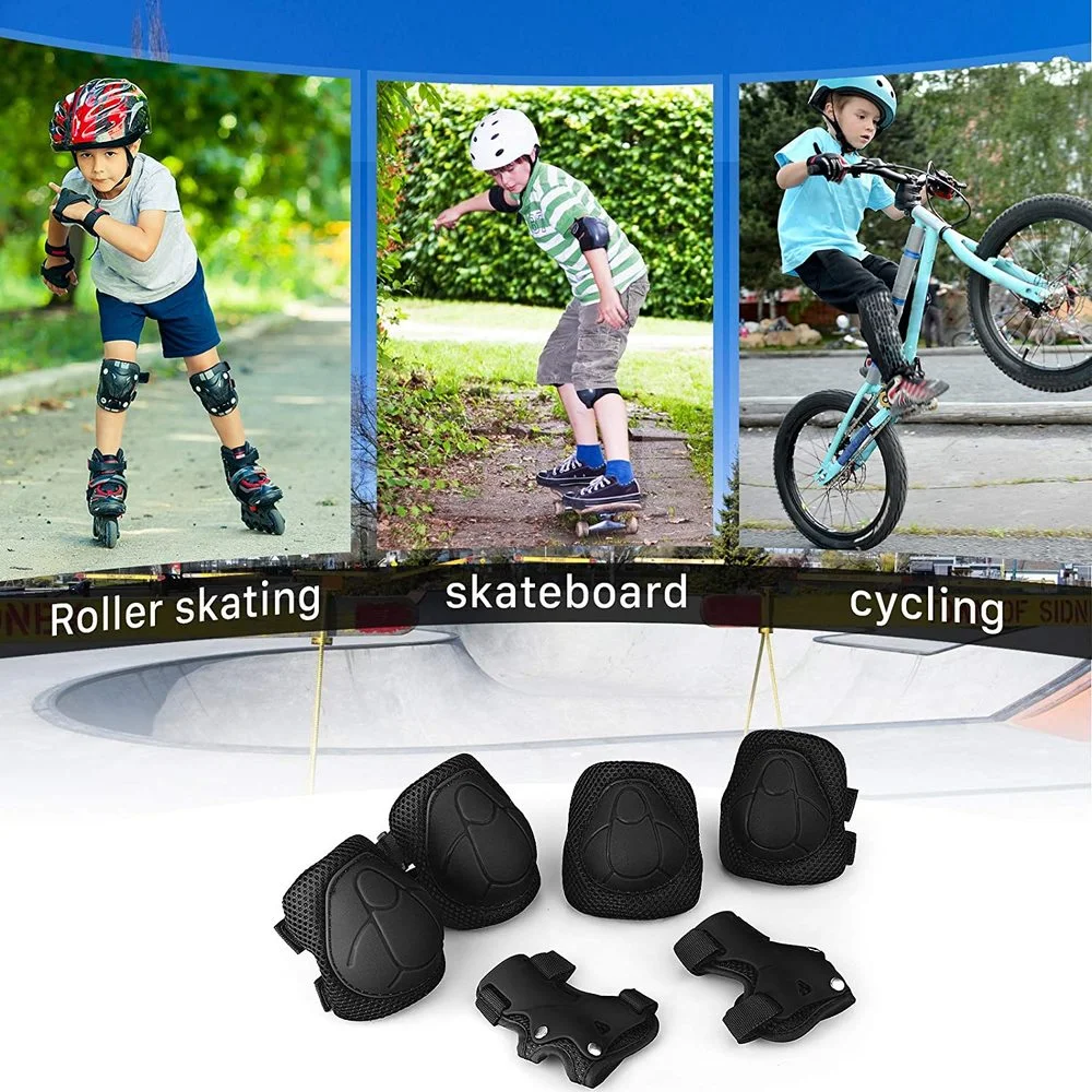 Genouillères et coudières pour enfants/jeunes – Équipement de protection  pour patin à roulettes, cyclisme, BMX, planche à roulettes, patin à roues  alignées, trottinette : : Sports et Plein air