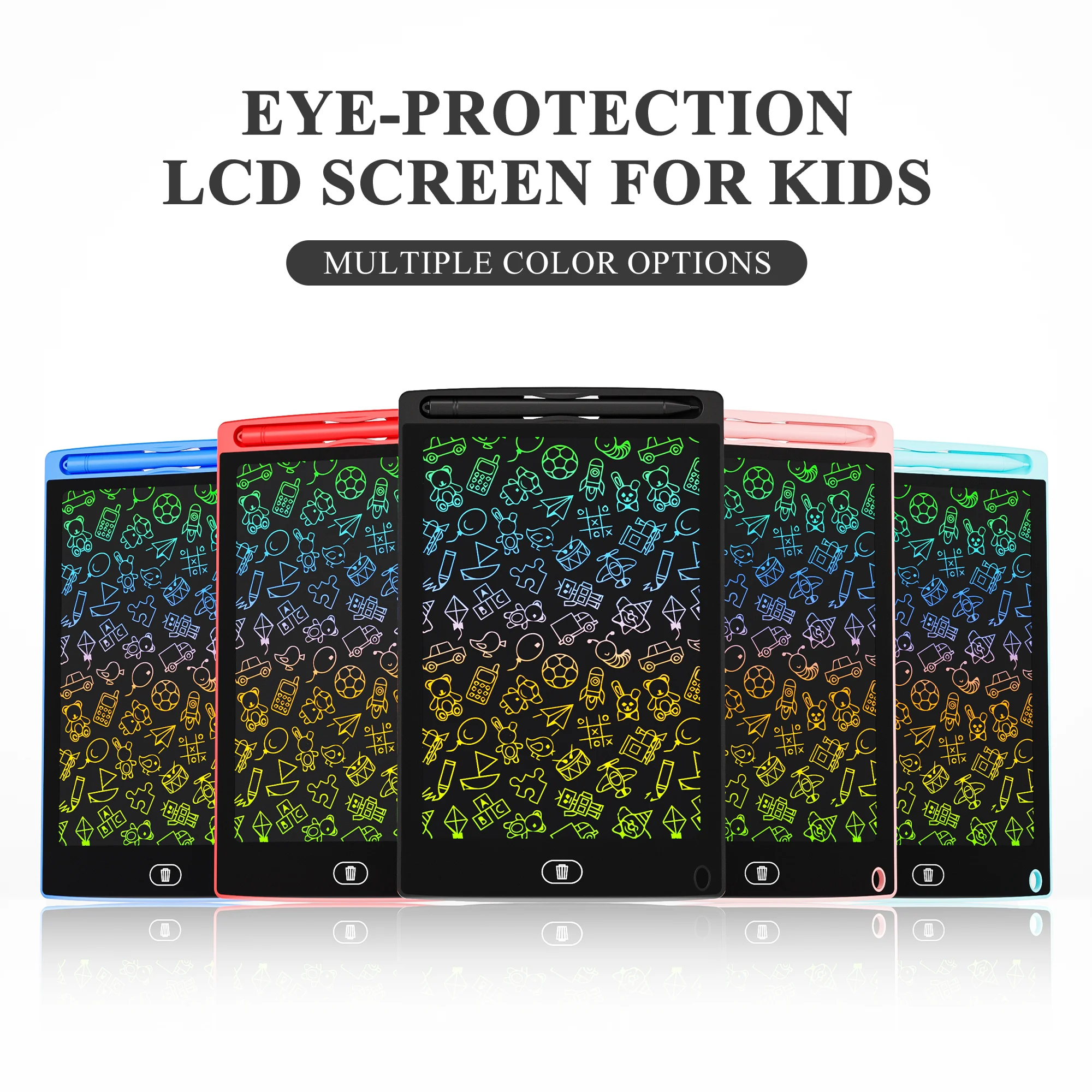 8.5 Inch Children's LCD Drawing Board Eco-friendly Harmless Writing Board Erasable Electronic Magic Chalkboard Art Drawing Tool lcd writing tablet lcd drawing tablet electronic drawing board drawing board lcd writing board drawing toy educational drawing toy