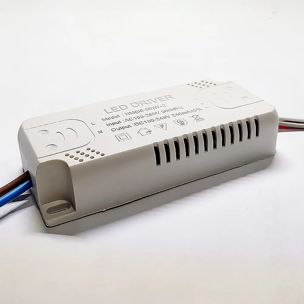 Description Picture 2 of item240mA Constant Current LED Driver 50-80W*2 40-50W*4 50-70W*6 50-72W*8 Power Supply AC180-260V To DC150-230V Lighting Transformer
