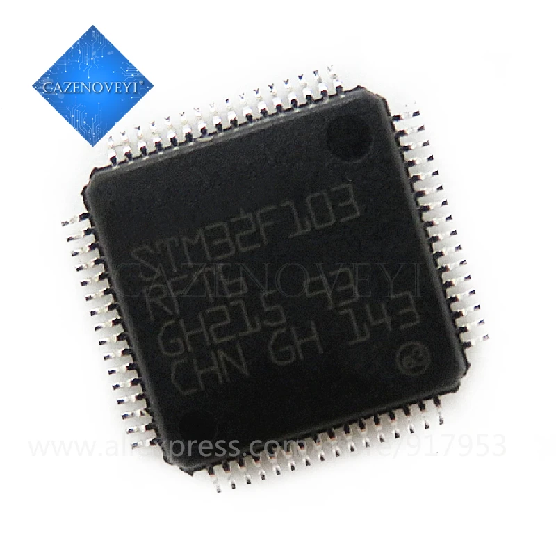 

1pcs/lot STM32F103RFT6 STM32F103RF 32F103RF STM32F103RGT6 STM32F103RG 32F103RG QFP-64 In Stock