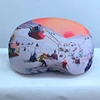 Customer Pattern Soft Bag Snowboard Goggles Protective Cover Hot Sale Microfiber Ski Goggle Lens Cover 1