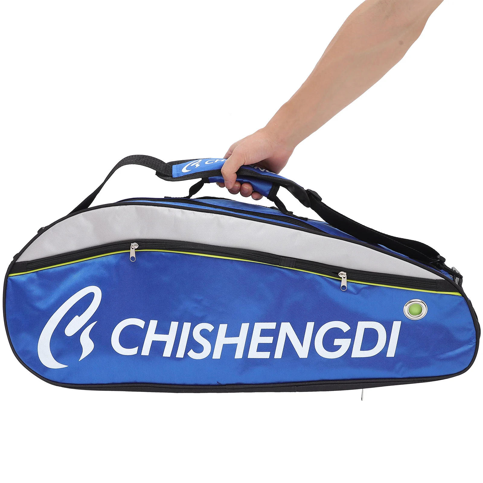 Badminton Bag Organizer Large Racket Pouch Portable Multi-layer Outdoor Supply Nylon Duffle
