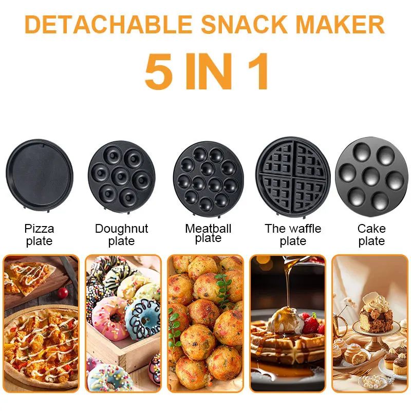 SOKANY 08093 Bread Maker Pizza Meatball Waffle Donut Maker Sandwich Maker 2