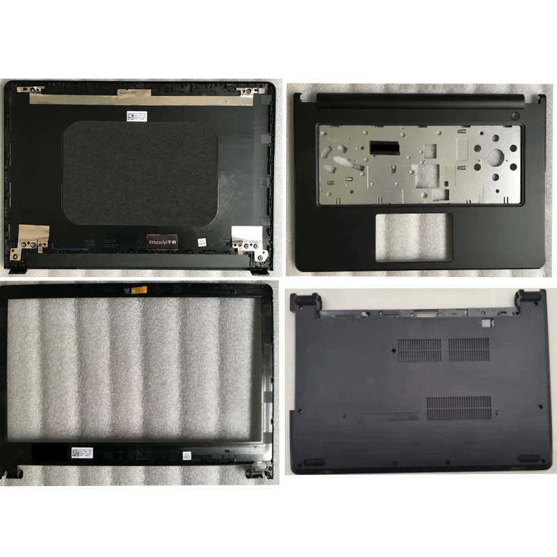 Portátil para Dell Inspiron 14 3467 3000 3465 3462 3468 3478 3476 Lcd Capa Traseira Case Superior Moldura Dianteira Palmrest Base Inferior Case Novo