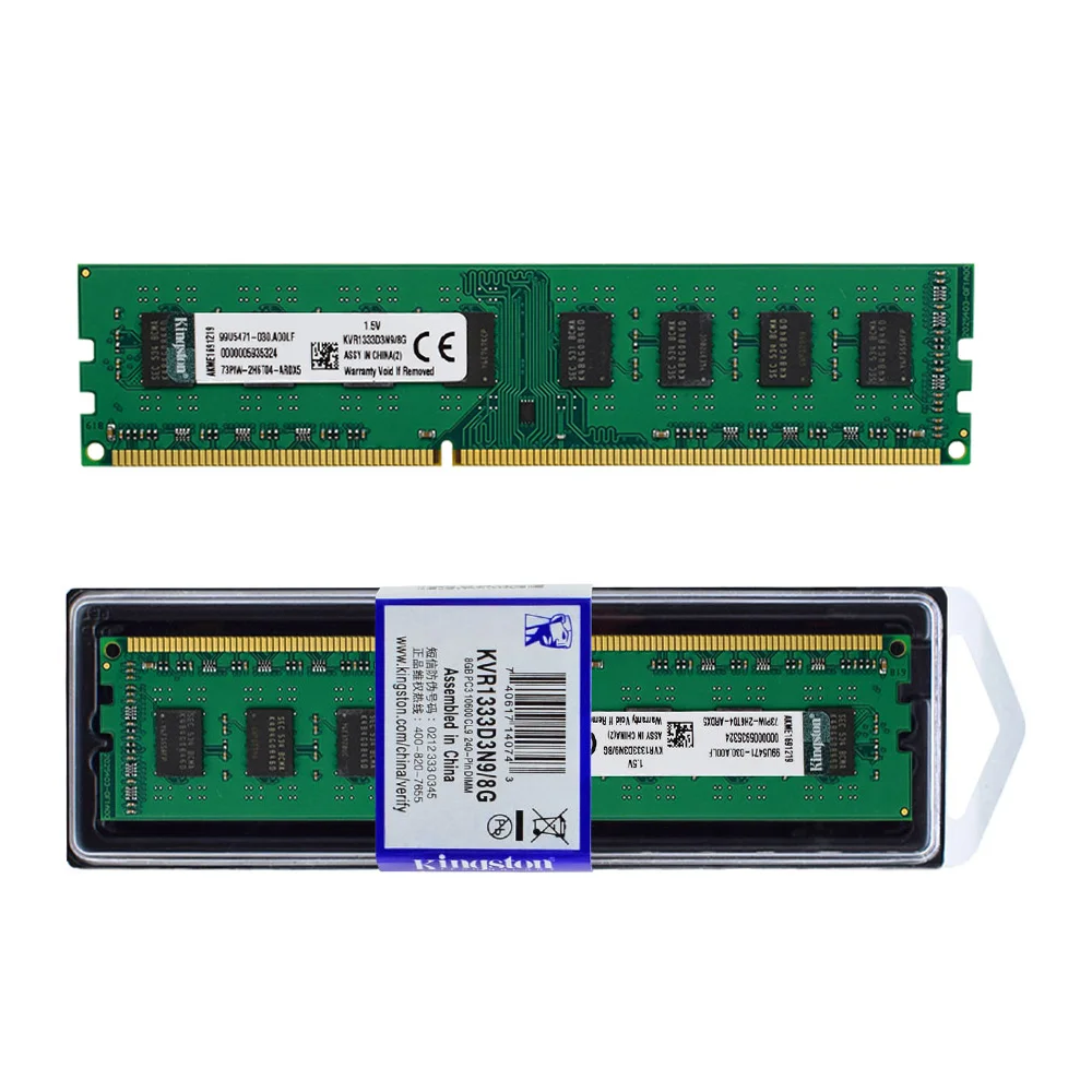 Kingston-Módulo de Memória do Computador Desktop, RAM