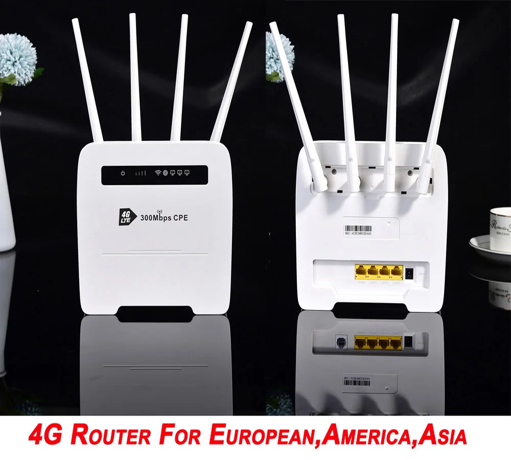 4G-LTE-WIFI-Router-300Mbps-4-External-Antennas-Power-Signal-Booster ...