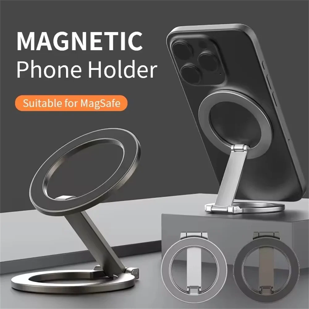 Foldable Magnetic Phone Holder and Stand