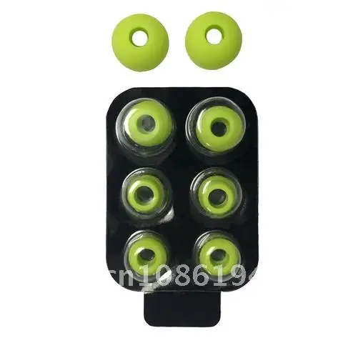 

4 Pairs/set Spared Portable With Box Anti Slip Replacement Noise Isolated Earbuds Tip Removable In Ear Silicone power 2 Power3