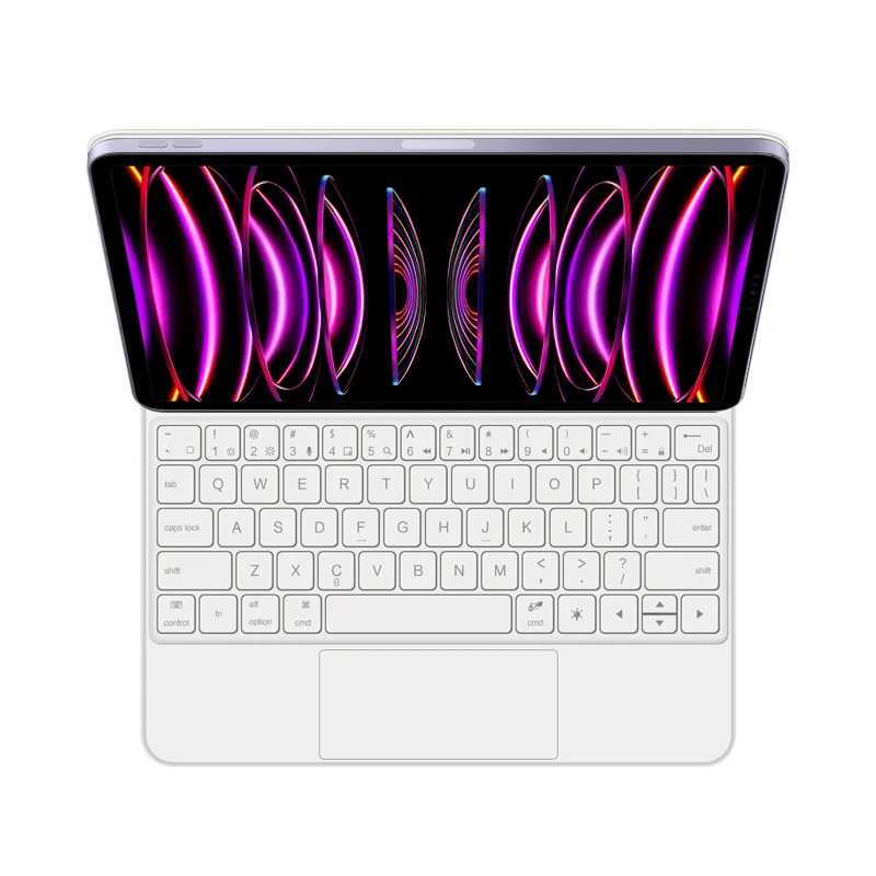 Magic Keyboard Folio For iPad Air 13 inch M3 M2 Case For iPad Pro 12.9 3rd 4th 5th 6th Smart Keyboard Cover