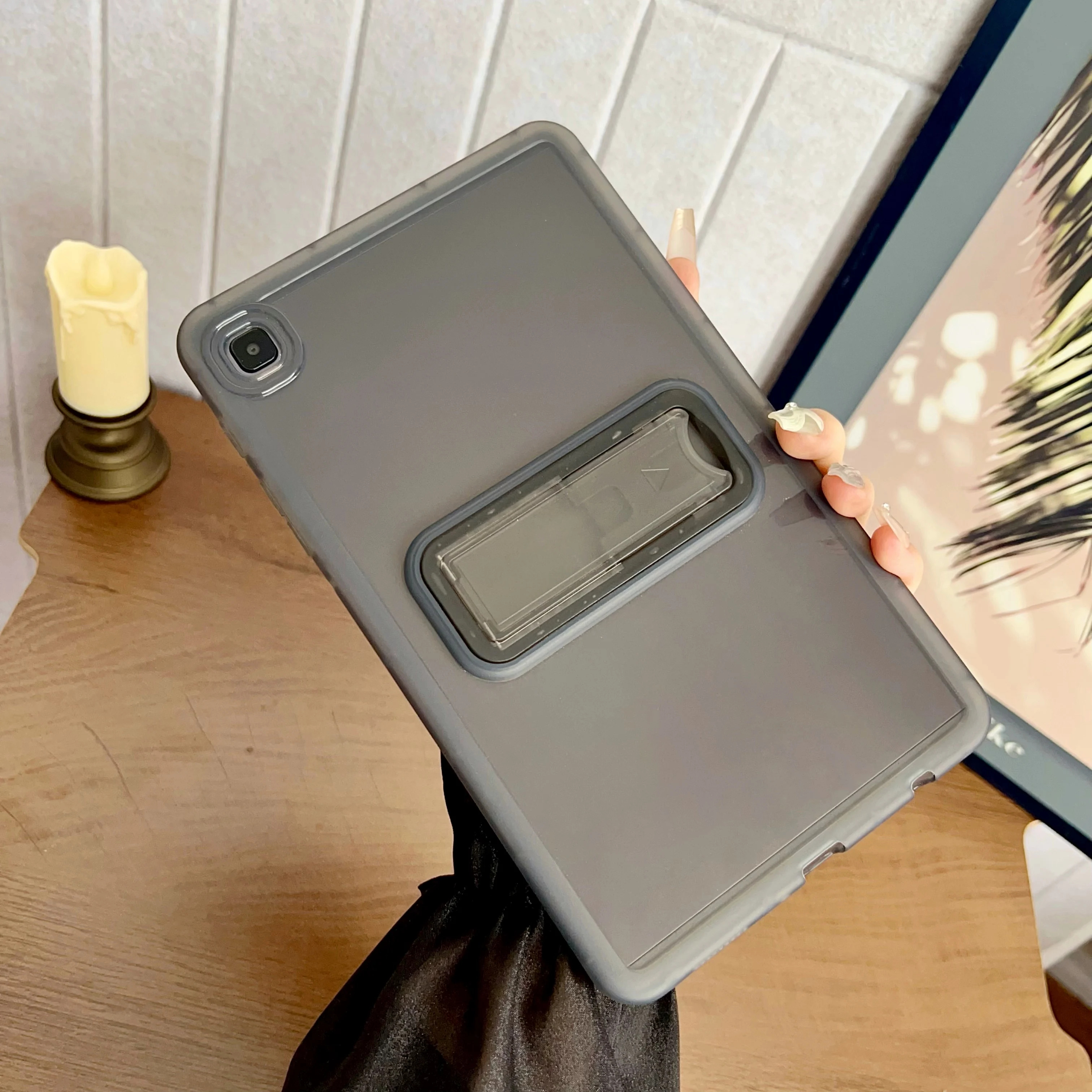 Durable Protective Back Cover Case with Built-In Stand