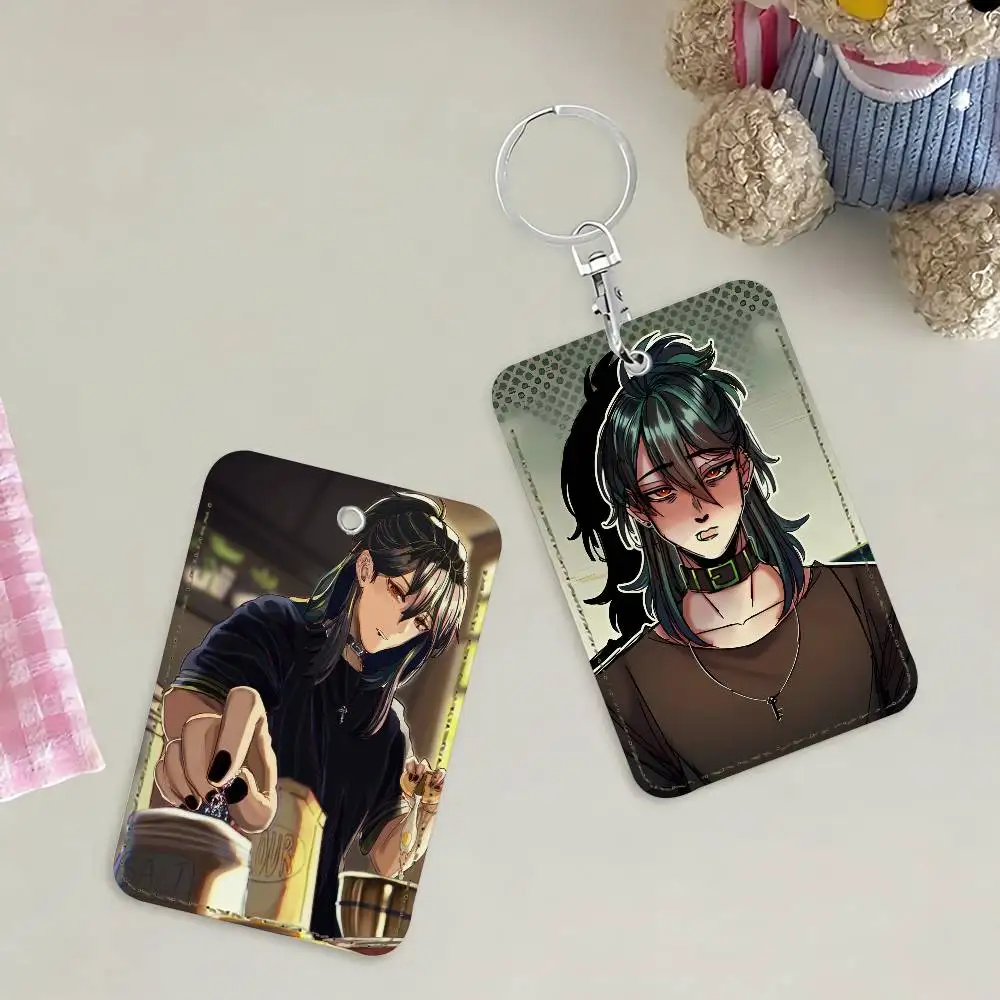 Children's Executive Card Holder with Keychain - Durable Protective Case