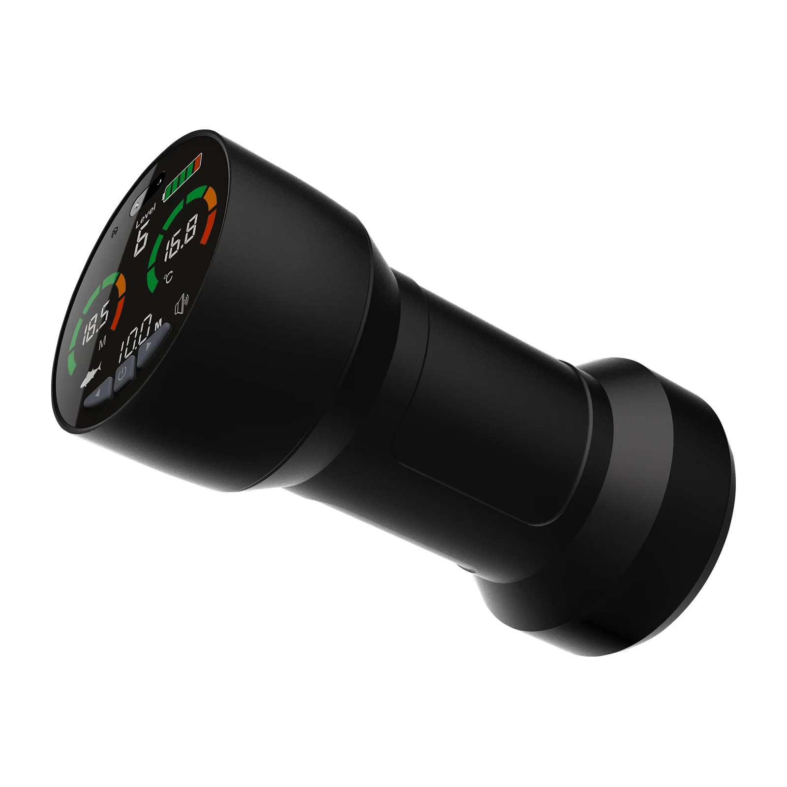 LUCKY FF202 Ice Fish Finder Ice Surface Detection 328ft/100m Depth Fishing Tool Support Russia Manual & Menu