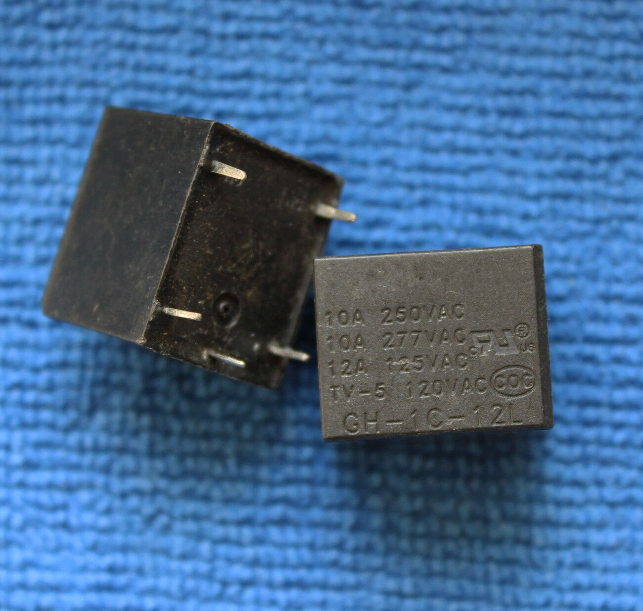 1PCS 4 pin GH 1C 12L 12VDC GH 1A 12L 3.0 Relé Relé DE OURO|Relés ...