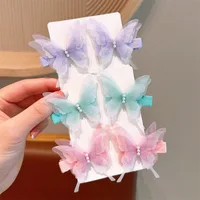 Épingles à cheveux en forme de papillon pour filles, pinces à cheveux, vêtements de sauna, mode, bijoux de sueur, coiffure pour femmes, cadeau 1