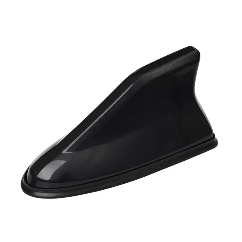 

Car Universal Shark Fin Antenna Car Shark Fin Top Roof Antenna Portable FM Signal Fin Aerials Cover For Or SUV Sedan Truck Car
