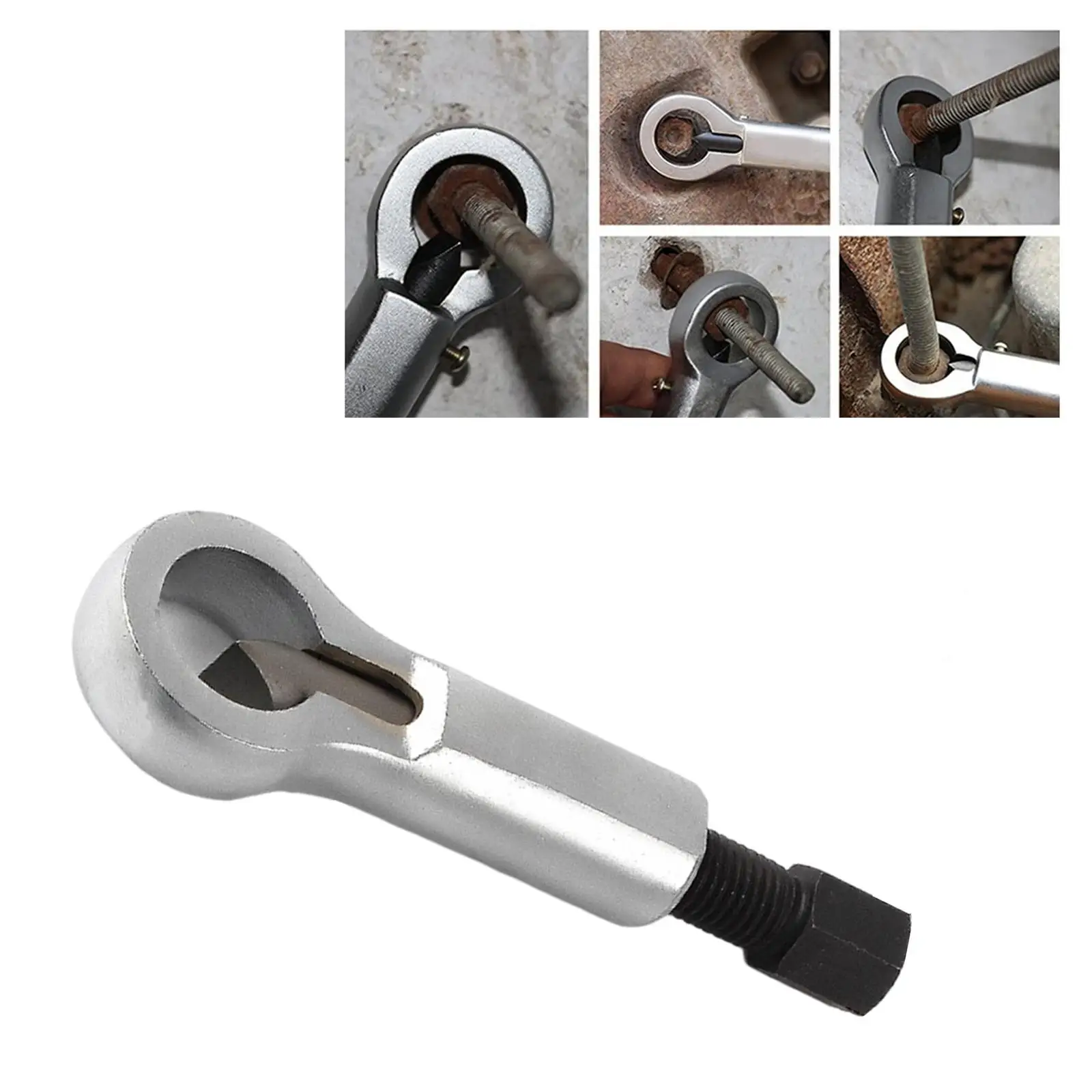 Heavy Duty Nut Splitter, Stuck Nut Remover Extractor Tool Rust Nut Splitter Adjustable Breaker Remover Tool