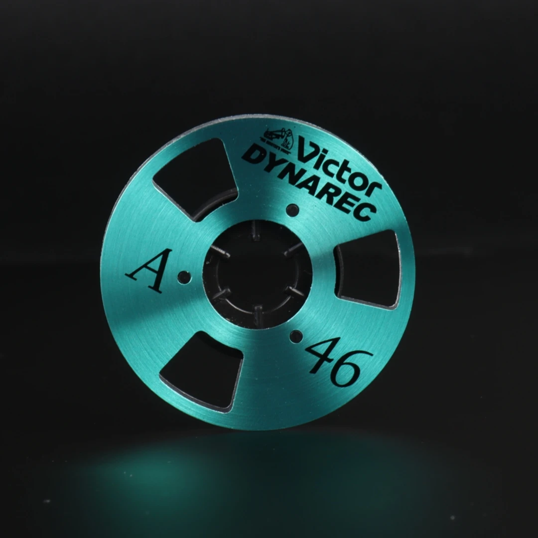Metal Reel For Homemade Reel To Cassette Tape Pack of 4 Reels + 2 Creamy White Supply Wheel