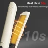 New 2 in 1 Professional Hair Straightener with 4 Gears Heat Ceramic Ionic Fast Heat-Up Negative Ion Hair Flat Iron Lcd Display 2