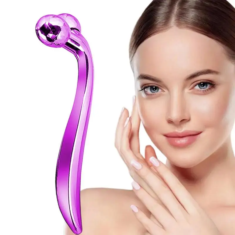 

Face Rollers For Women Self Care Products 3D Shaping Body Face Massage 360-degree Rotation Facial Massager Manual Slimming