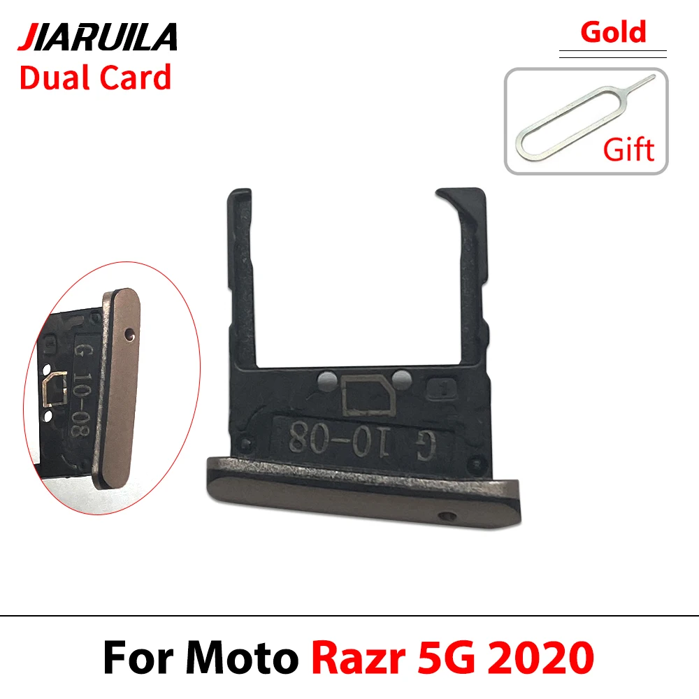 Enhanced Dual SIM Card Tray Holder for Motorola Moto Razr 5G Accessories