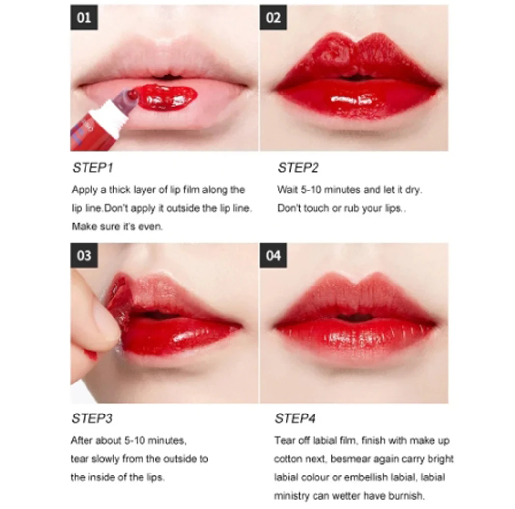 Makeup Liquid Lipstick Lip Gloss Waterproof Long Lasting Tear Lip Tint Lip Stain Lip Lacquer Lip Glaze for Women