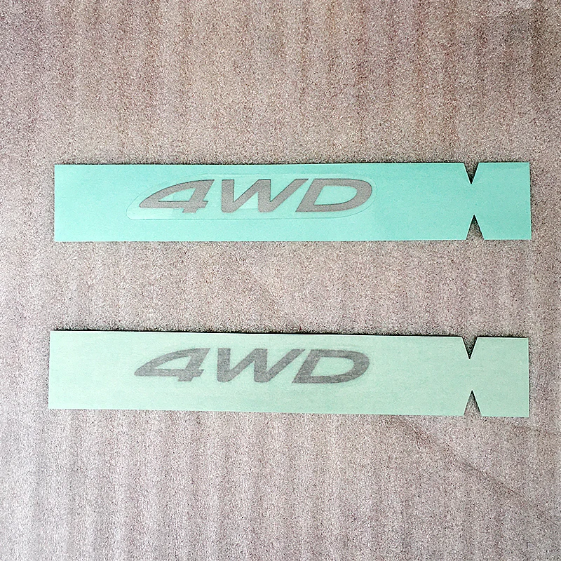 Car Stickers Apply to ASX outlander Tailgate glass 4WD Rear windshield 4WD sticker