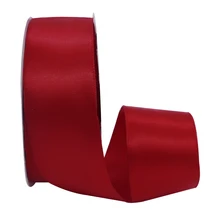 

5 10 25 Yards/Roll 38mm Red Satin Wired Edge Ribbon for Wedding Decoration Christmas Decor Gift Wrapping Accessories