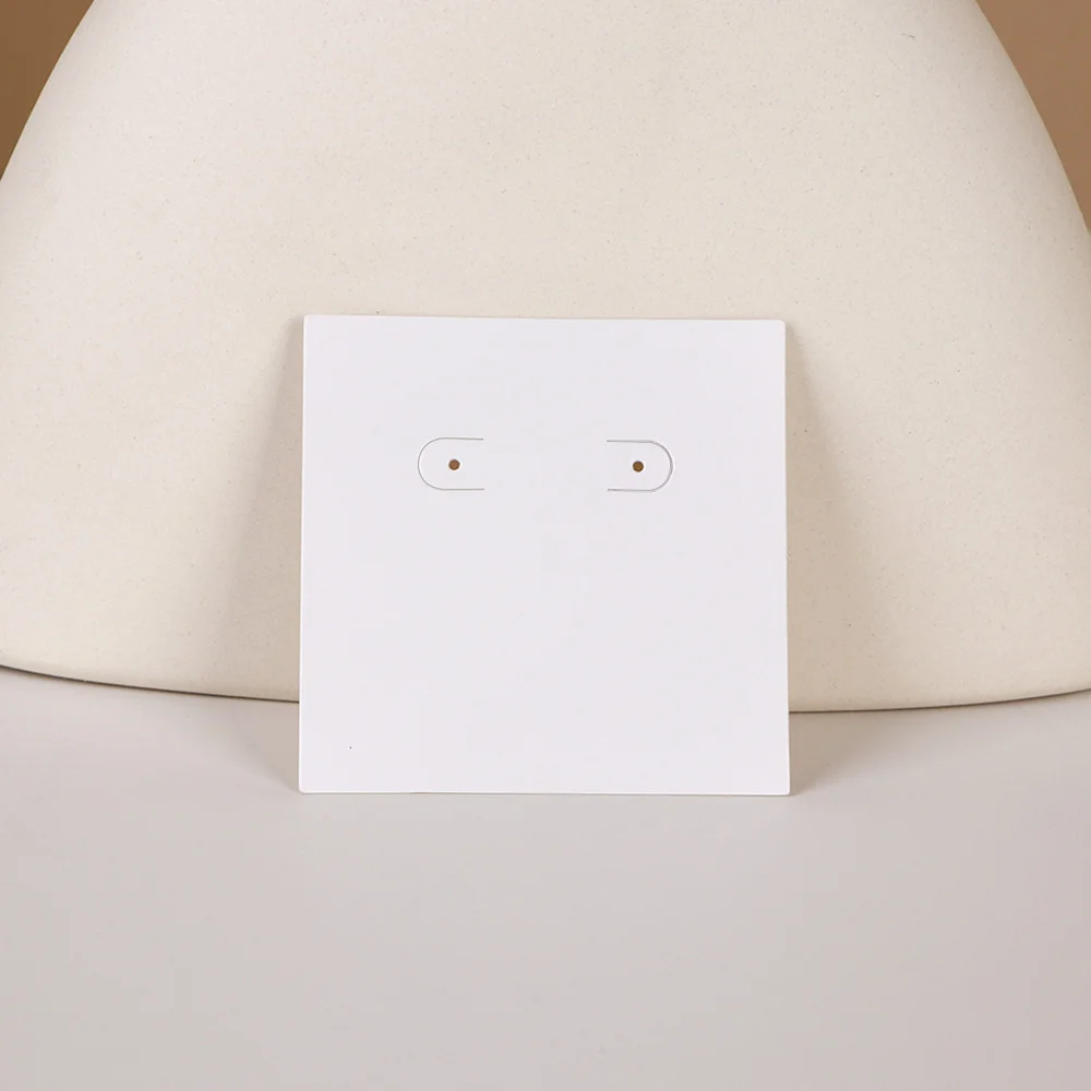 100 Stück Luxuriöse Anpassbare Schmuck-Papierkarten für Ring, Ohrringe, Anhänger, Modische Papierverpackung für Damen, Hochzeitsgeschenk, Präsent – Detail 4