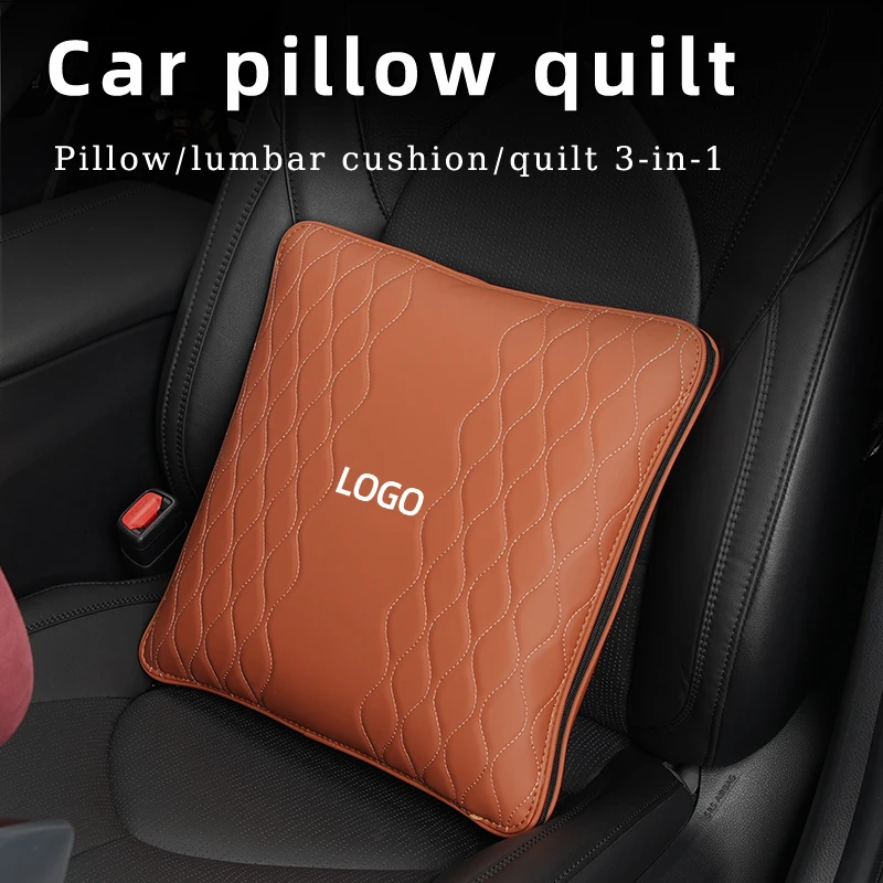 자동차 요추 스포츠 쿠션, 가죽 허리 베개, 퀼트 시트 등받이 패드, 다시아 먼지털이 로건 샌데로 로기 도커 샌데로 스텝웨이용 