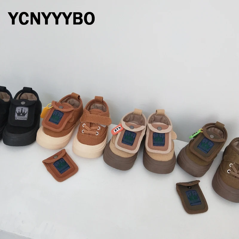 

Kids Casual Sneakers Children Brand Canvas Shoes Baby Girls Sport Sneakers Toddler Boys Black Chunky Sneakers Trainers Winter