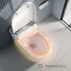 Smart Toilet Bidet Combo Heated Seat Automatic Flush Ceramic White Night Light 1.27GPF 4