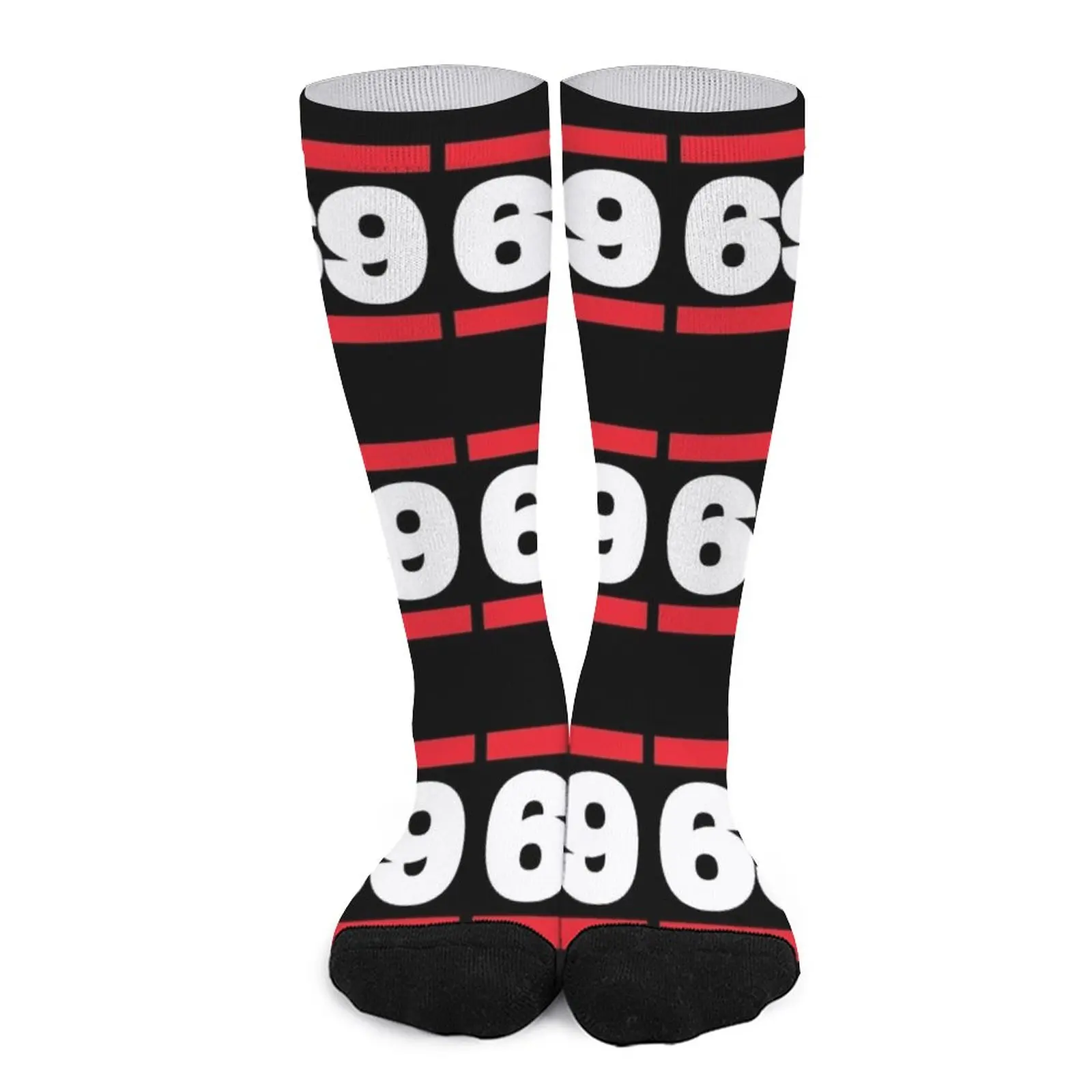 69 Number Sixty-nine Socks socks for woman Sports socks Fun socks