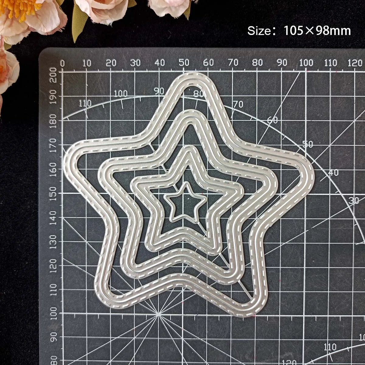 Fustella In Metale Per Scrapbooking | Stampo Da Taglio Telefono Retrò 5,6x4,8 Cm | Ideale Per Biglietti, Album E Decorazioni Fai Da Te - 5