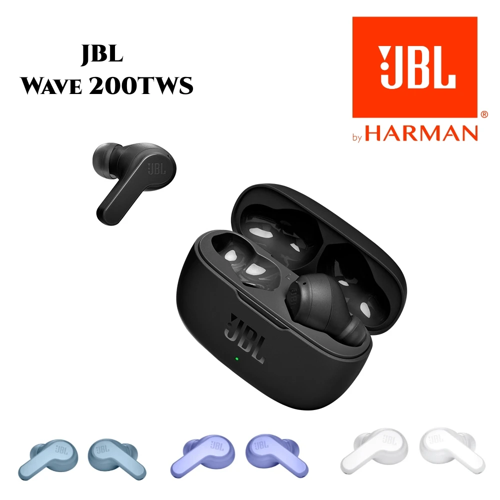 Original jbl w200tws bluetooth 5,0 kopfhörer wave200tws echte kabellose stereo ohrhörer deep bass sound sport kopfhörer mit mikrofon — изображение 5